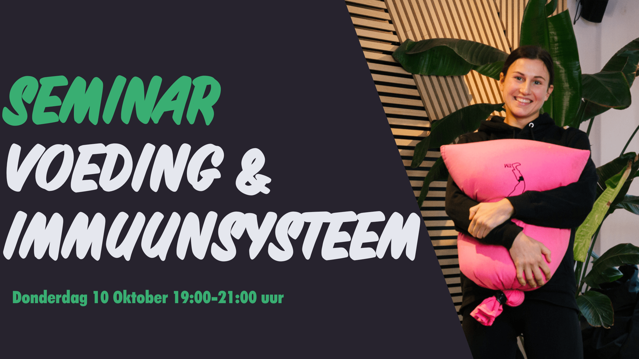 seminar, voeding, immuunsysteem, bamboo gym, nijmegen centrum, small group training