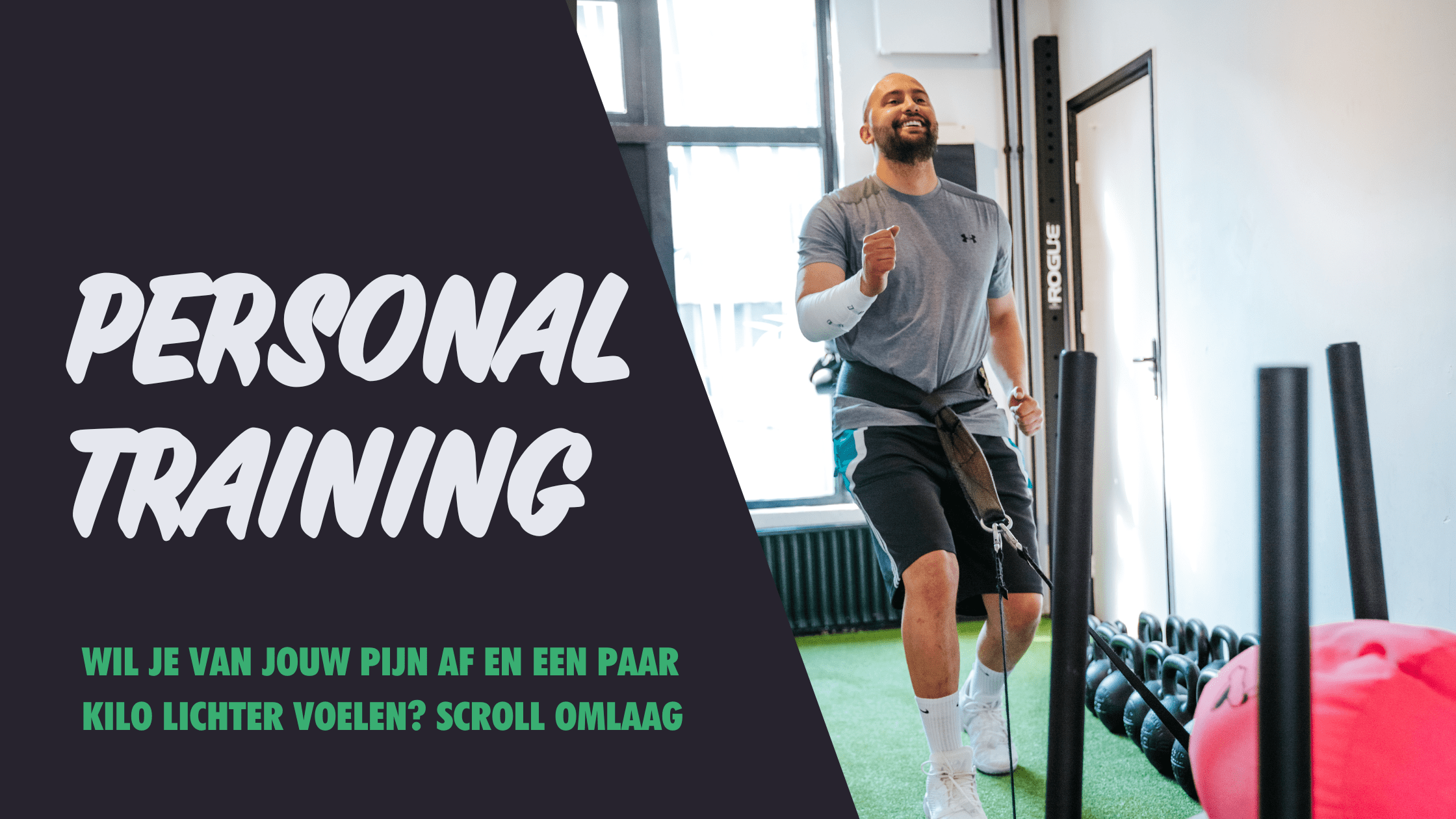 personal trainer nijmegen, personal training nijmegen, personal training, vrouwelijke personal training, personal training en afvallen, afvallen, Wouter van Aalst, Trude Jennekens, trainingtips, nijmegen centrum, privé gym, training